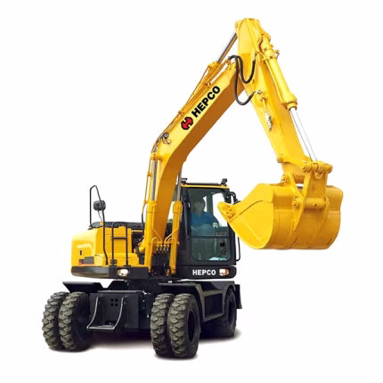 بیل هیدرولیکی چرخ لاستیکی HEW140